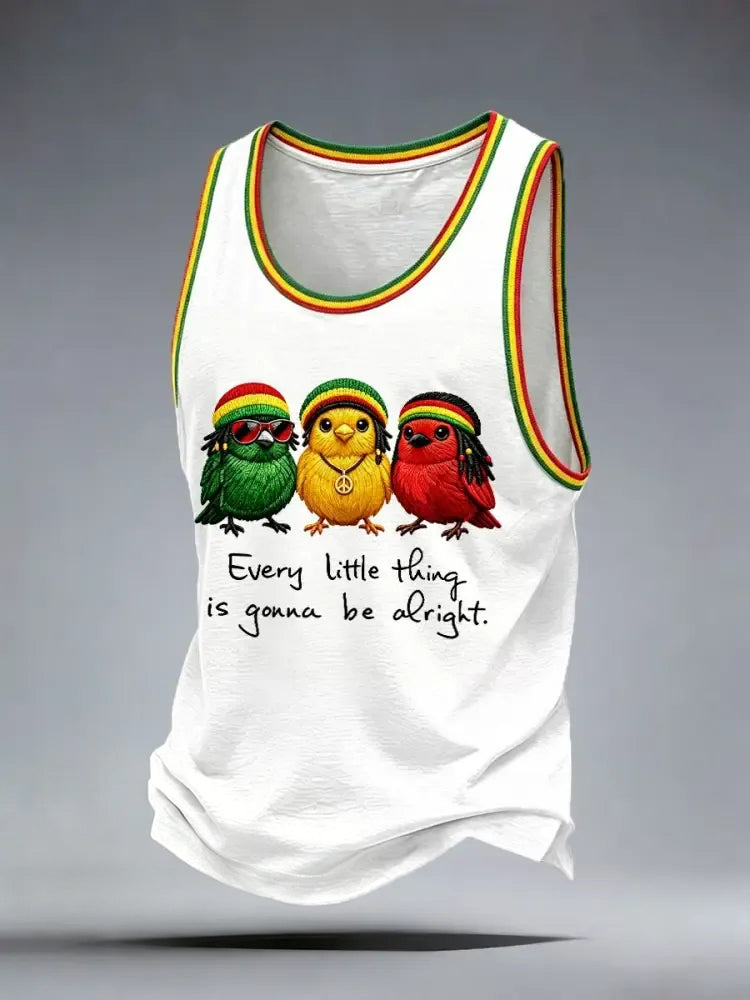 Men's Reggae Music Tank Top
