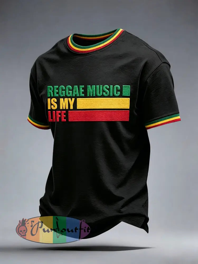 Men's Reggae Music T-Shirt