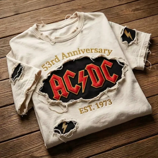 AC/DC Rock Band Fan Retro T-Shirt