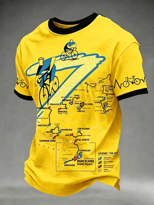 Men's Tour de France Graphic T-Shirt