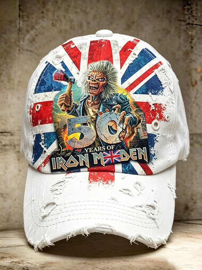 Unisex England Heavy Metal Band 2026 Tour Print Baseball Cap