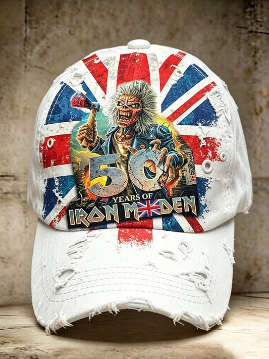 Unisex England Heavy Metal Band 2026 Tour Print Baseball Cap