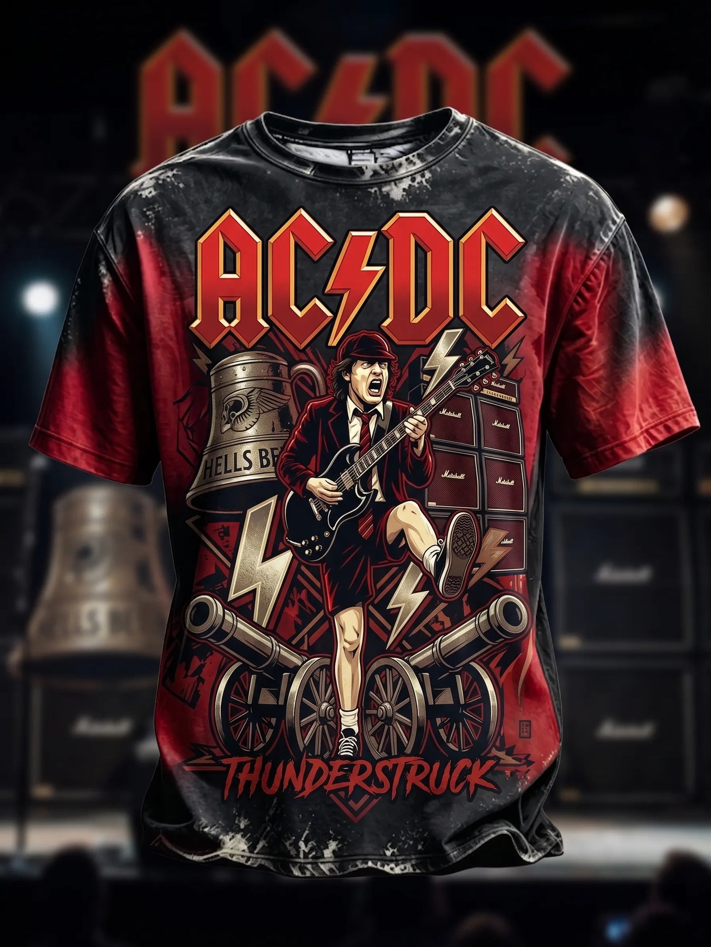 AC/DC Rock Band Fan Retro T-Shirt