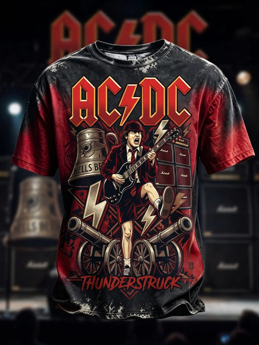 AC/DC Rock Band Fan Retro T-Shirt