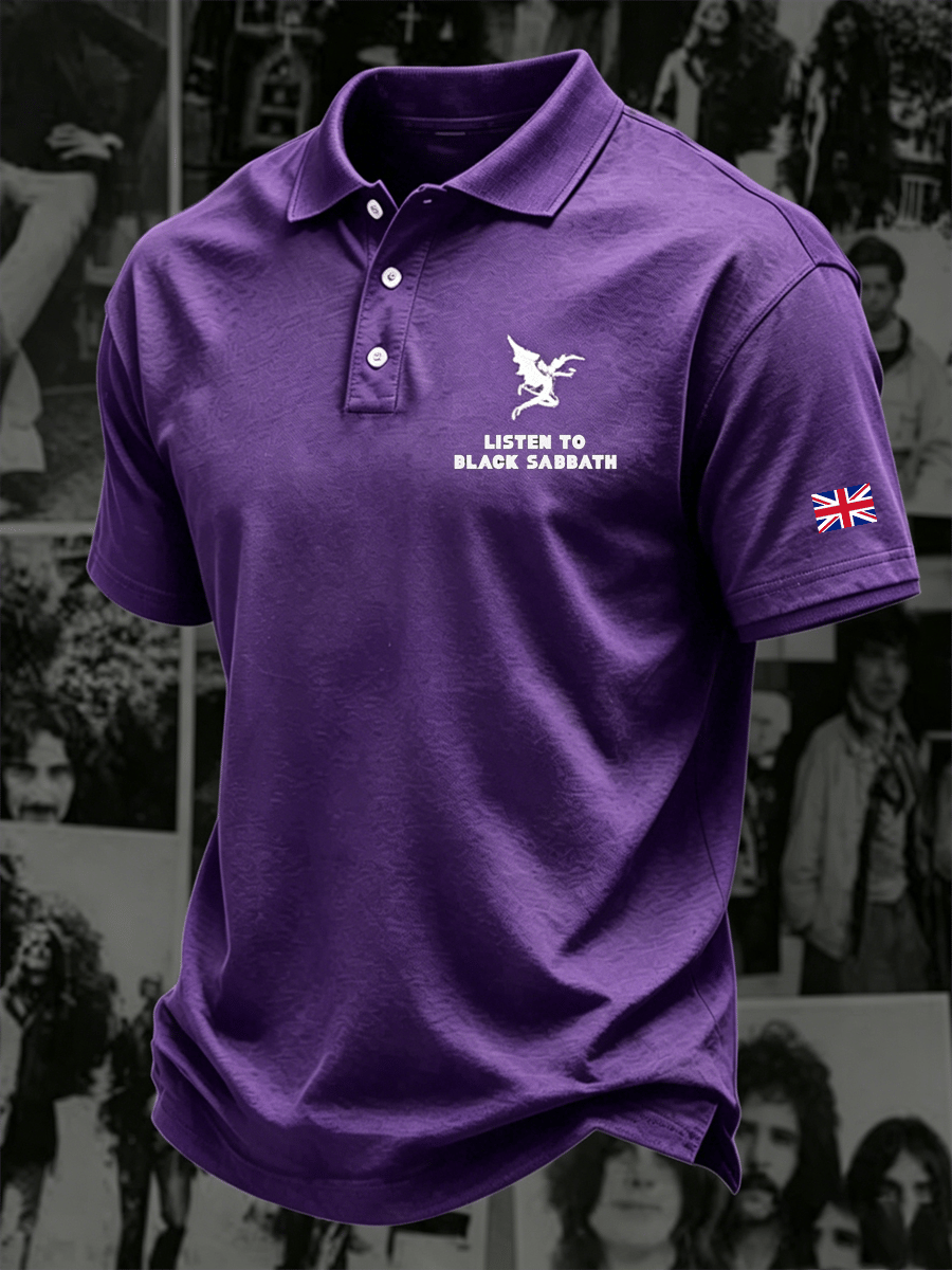 Listen To Black Sabbath Polo