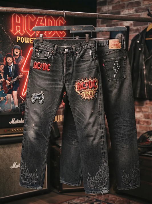 AC/DC Fan Edition Vintage-Fit Jeans
