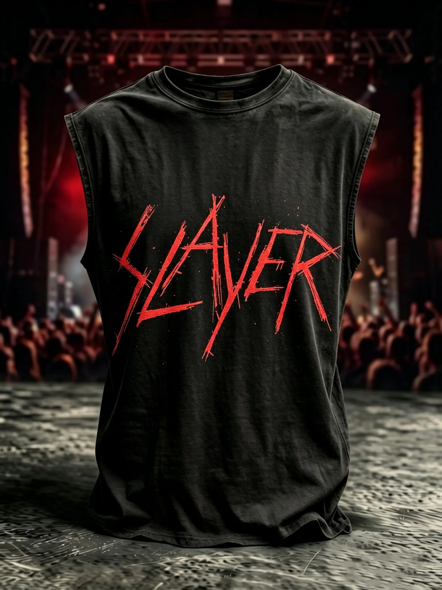 Men's Slayer Fans Print Tank Top