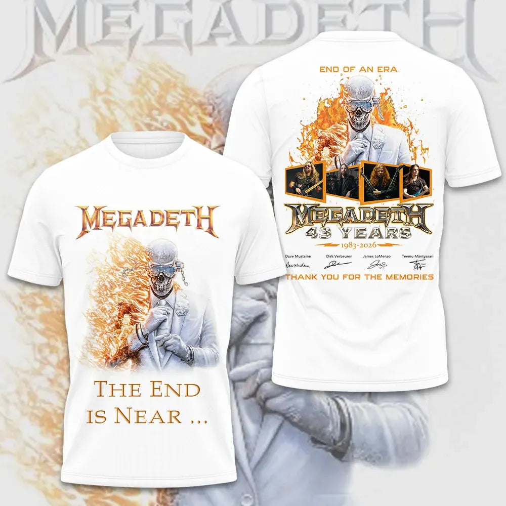 Men's American Thrash Metal Band Short-Sleeve T-Shirt