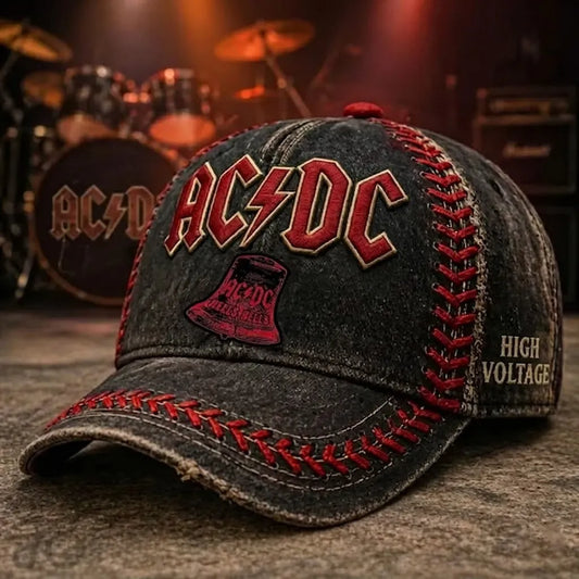 Vintage AC/DC Rock Band Fan Hat