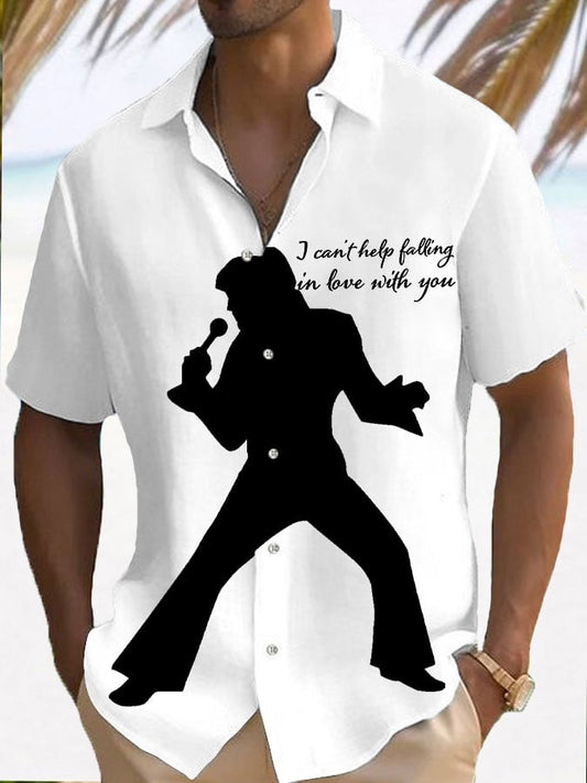 Mens Music Superstar Resort Shirt