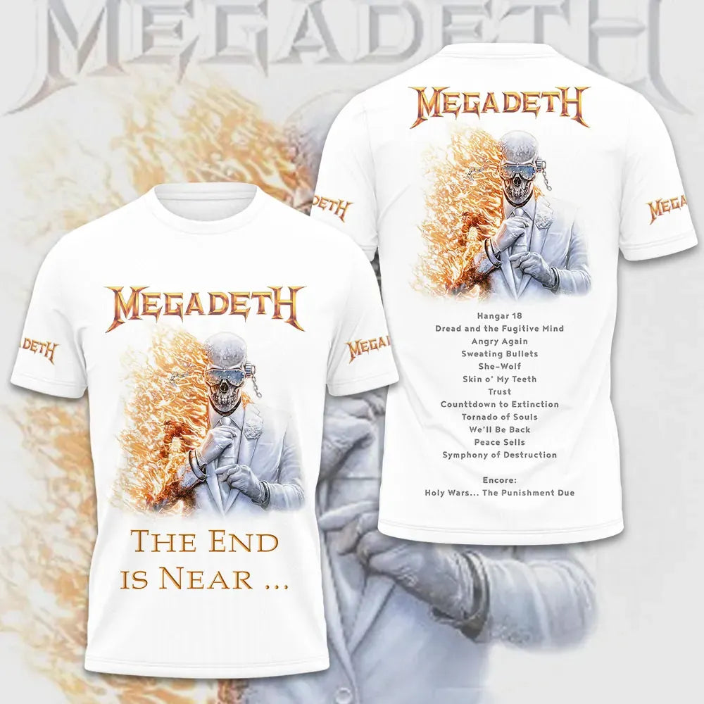 Men's American Thrash Metal Band Short-Sleeve T-Shirt