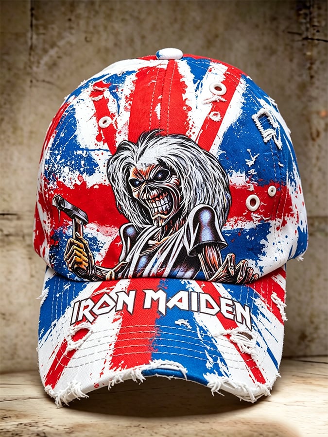 Unisex England Heavy Metal Band 2026 Tour Print Baseball Cap