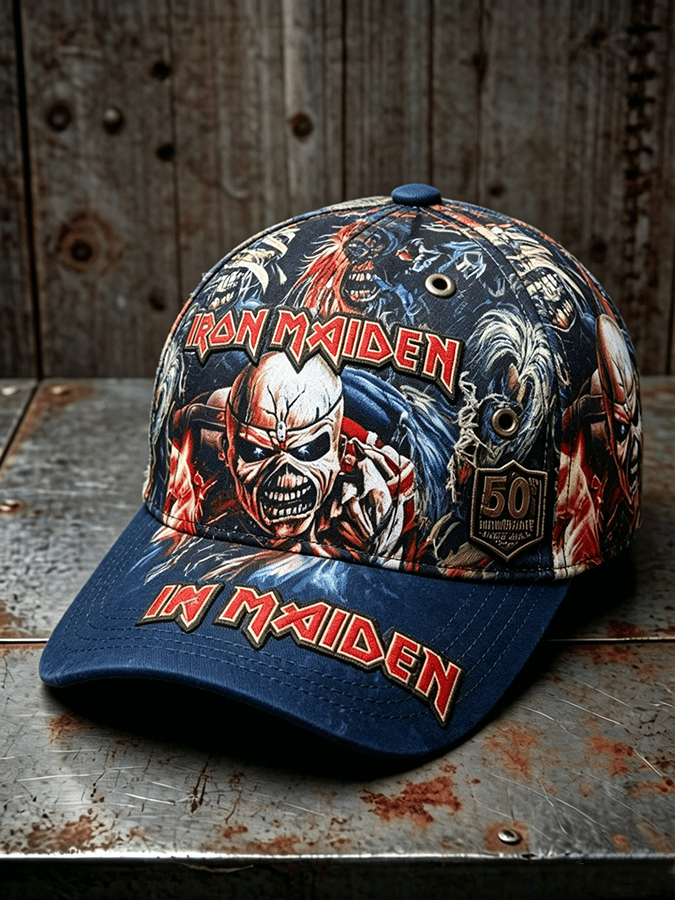 Unisex England Heavy Metal Band 2026 Tour Print Baseball Cap