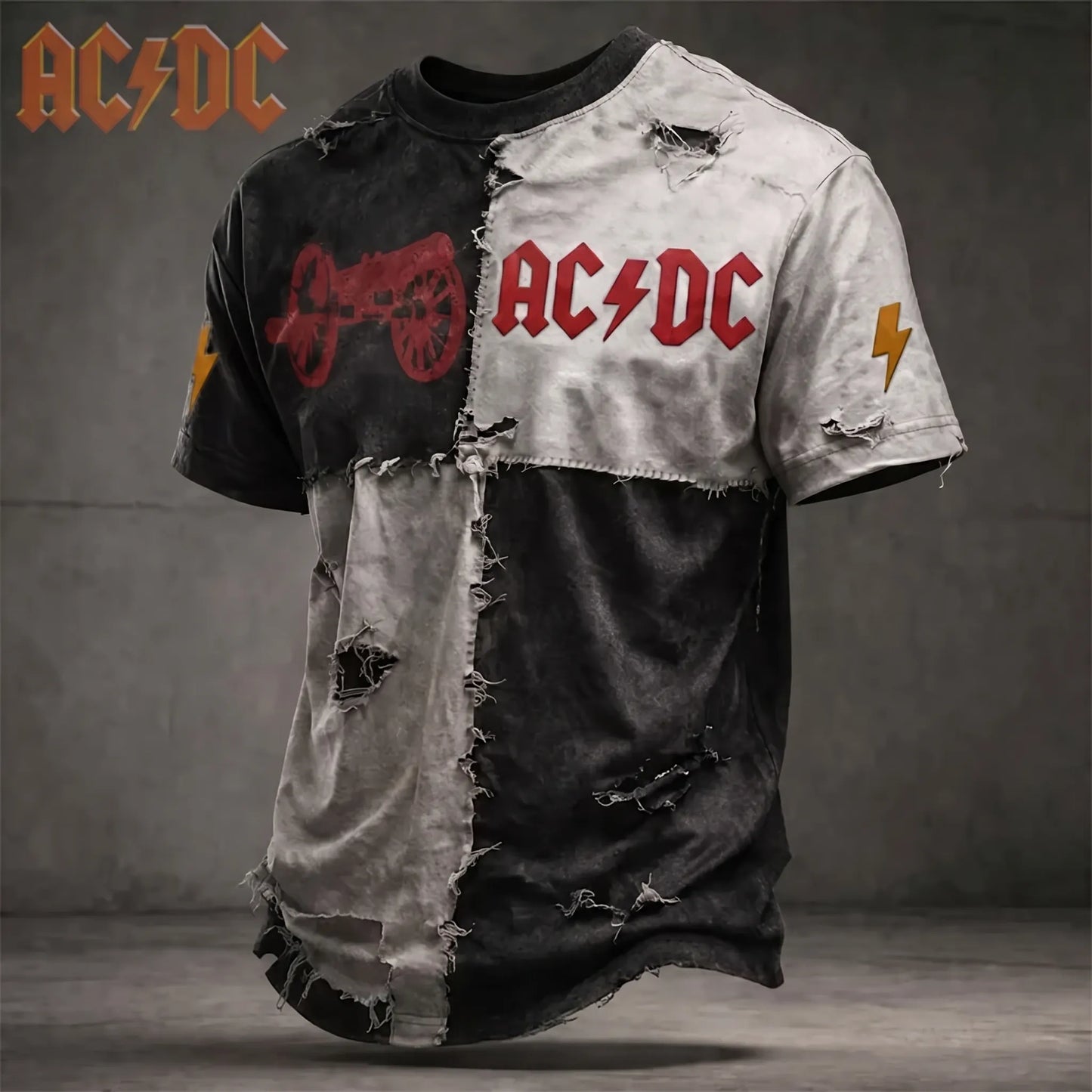 AC/DC Rock Band Fan Retro T-Shirt