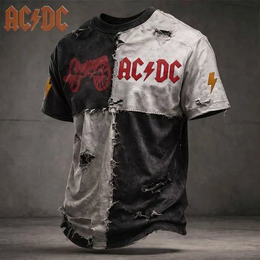 AC/DC Rock Band Fan Retro T-Shirt