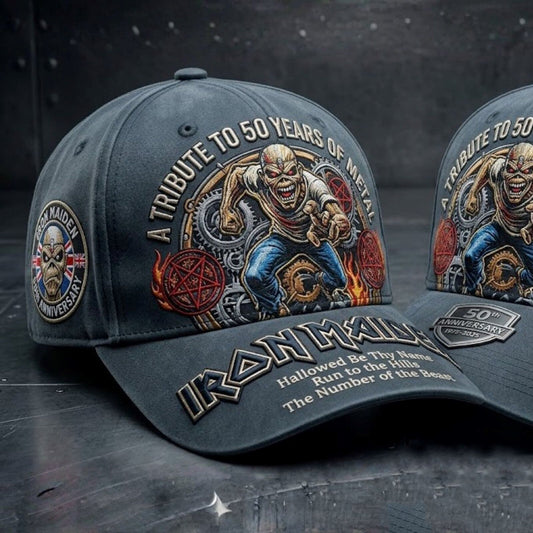 Unisex England Heavy Metal Band 2026 Tour Print Baseball Cap