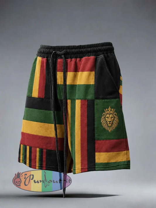 Men's Reggae Lion Shorts