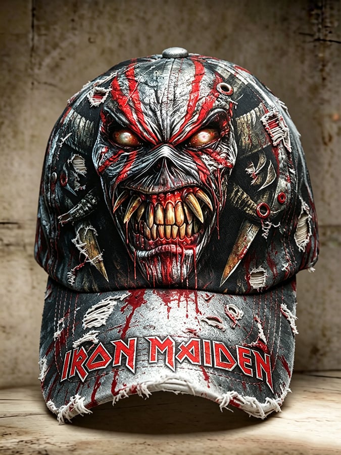 Unisex England Heavy Metal Band 2026 Tour Print Baseball Cap