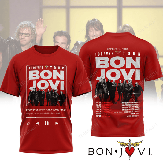 Bon Jovi Fan Retro T-Shirt