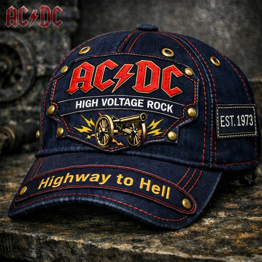 Vintage AC/DC Rock Band Fan Hat