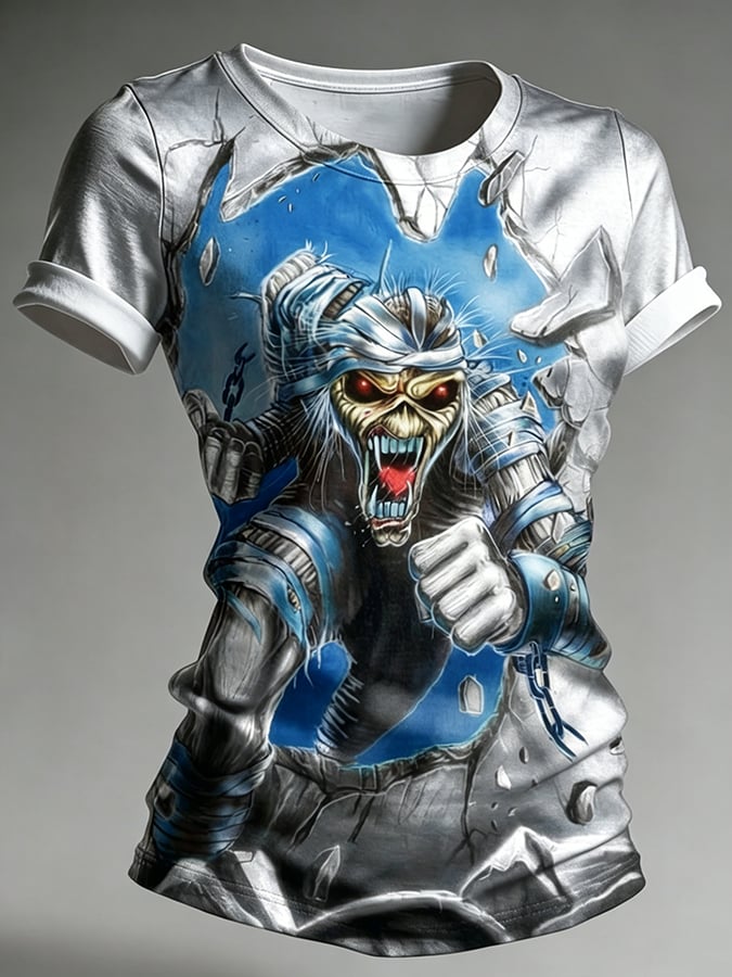 Women's Iron Maiden Tour Short-Sleeve Printed T-Shirt