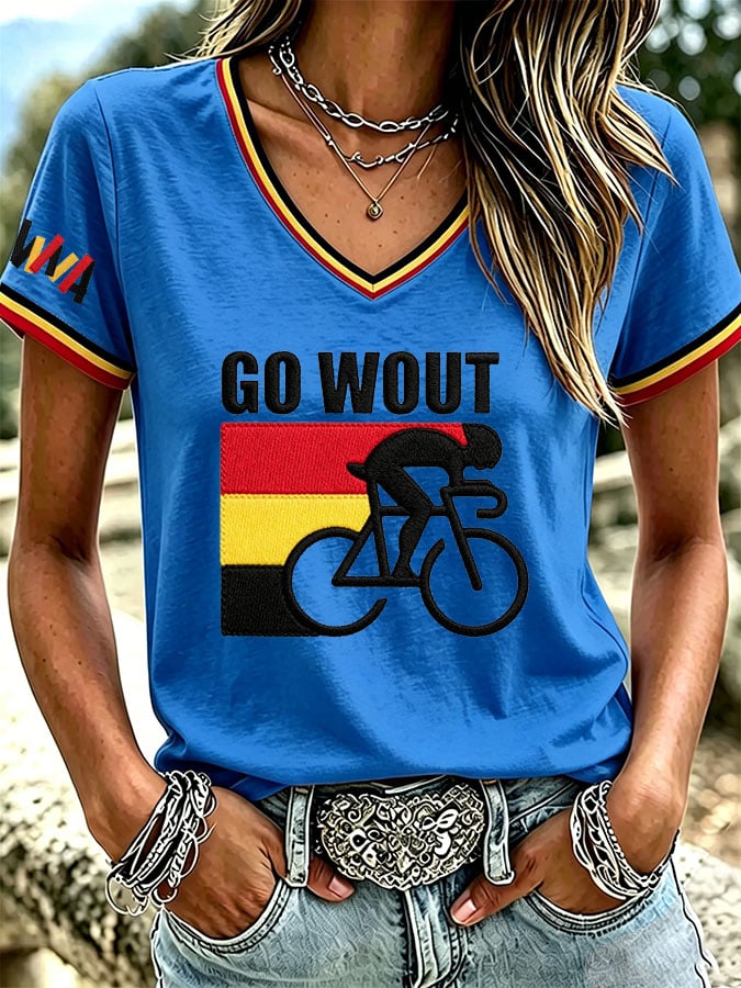 Women's Casual Print Short-Sleeve T-Shirt