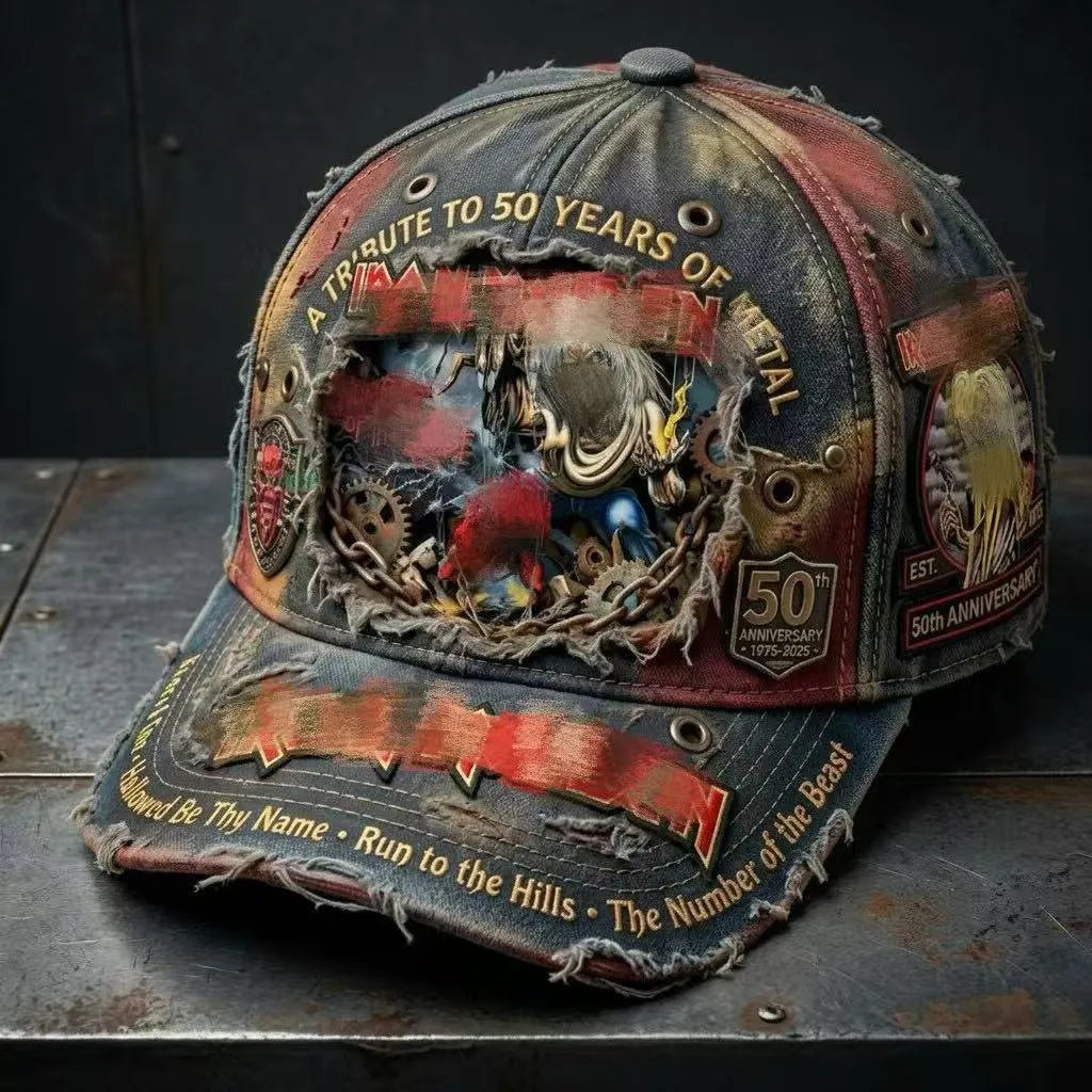 Unisex England Heavy Metal Band 2026 Tour Print Baseball Cap