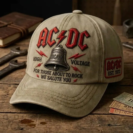 Vintage AC/DC Rock Band Fan Hat