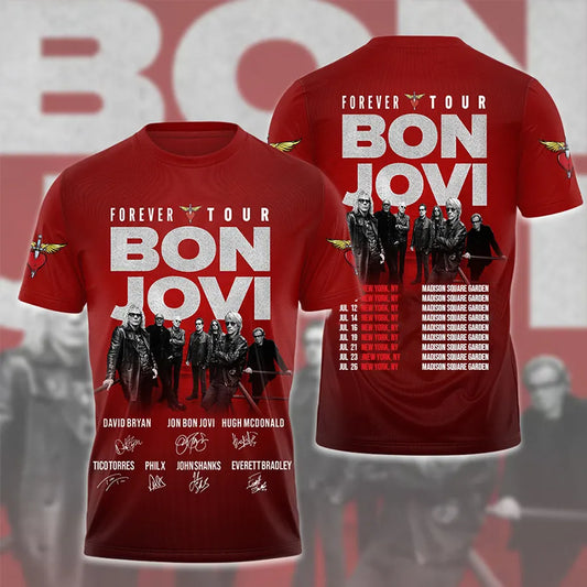 Bon Jovi Fan Retro T-Shirt