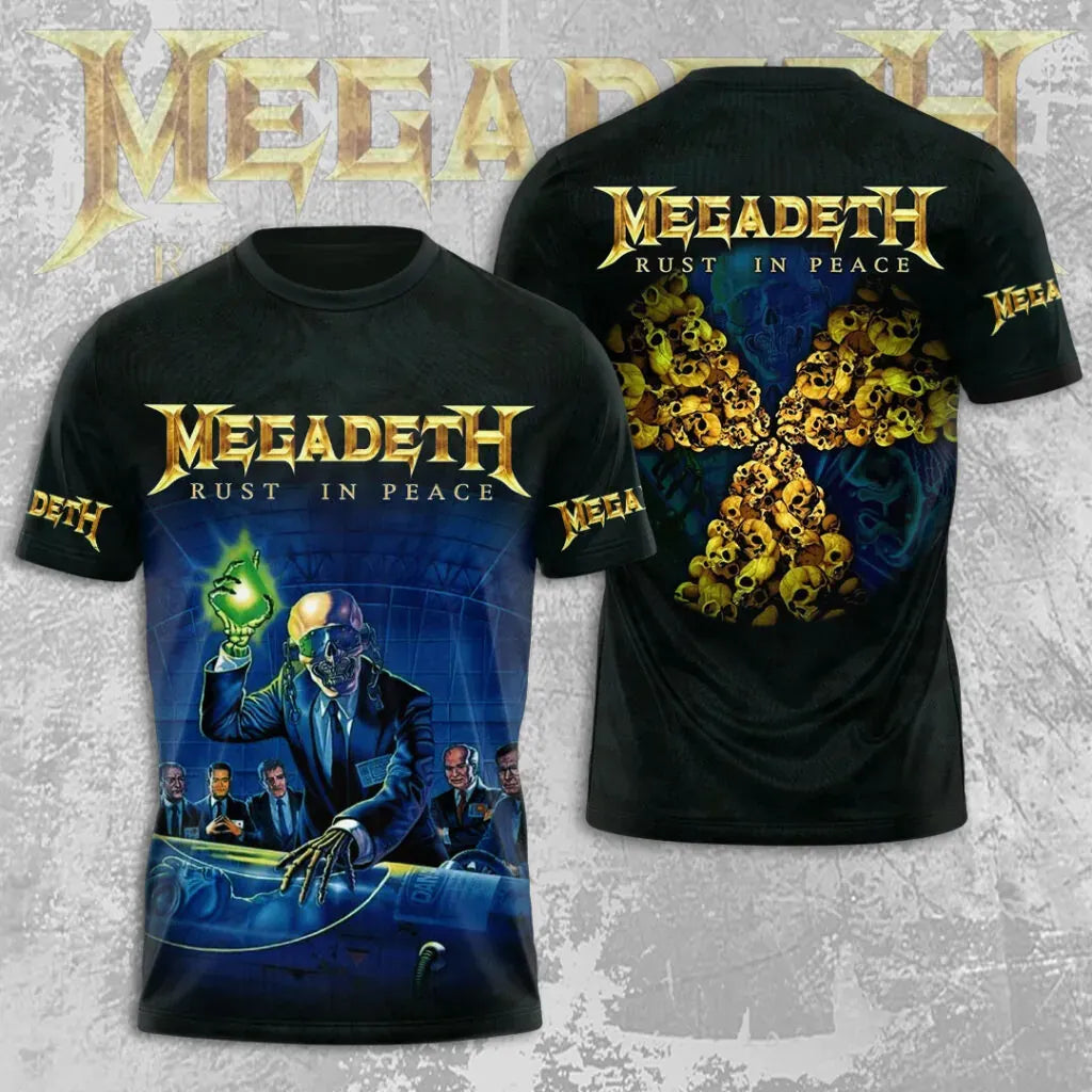 Men's American Thrash Metal Band Short-Sleeve T-Shirt