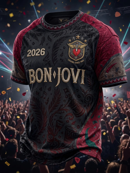 Bon Jovi Fan Retro T-Shirt
