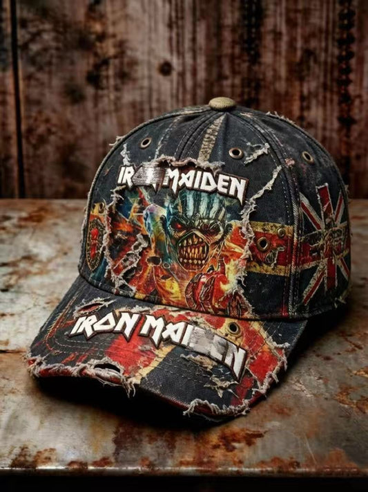 Unisex England Heavy Metal Band 2026 Tour Print Baseball Cap