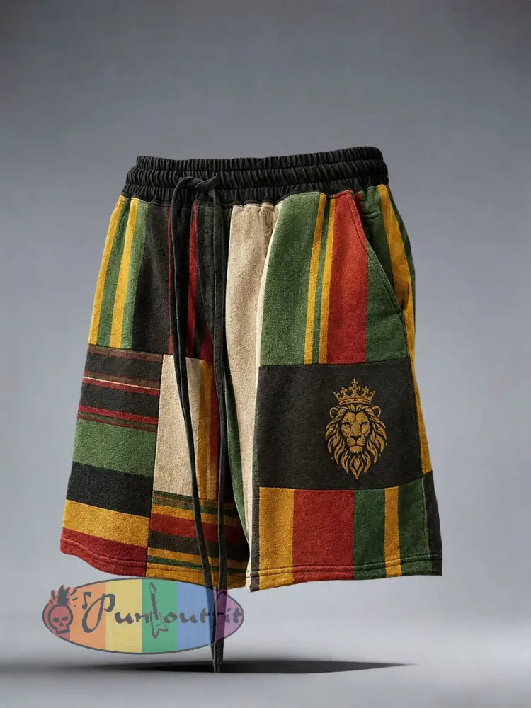 Men's Reggae Lion Shorts