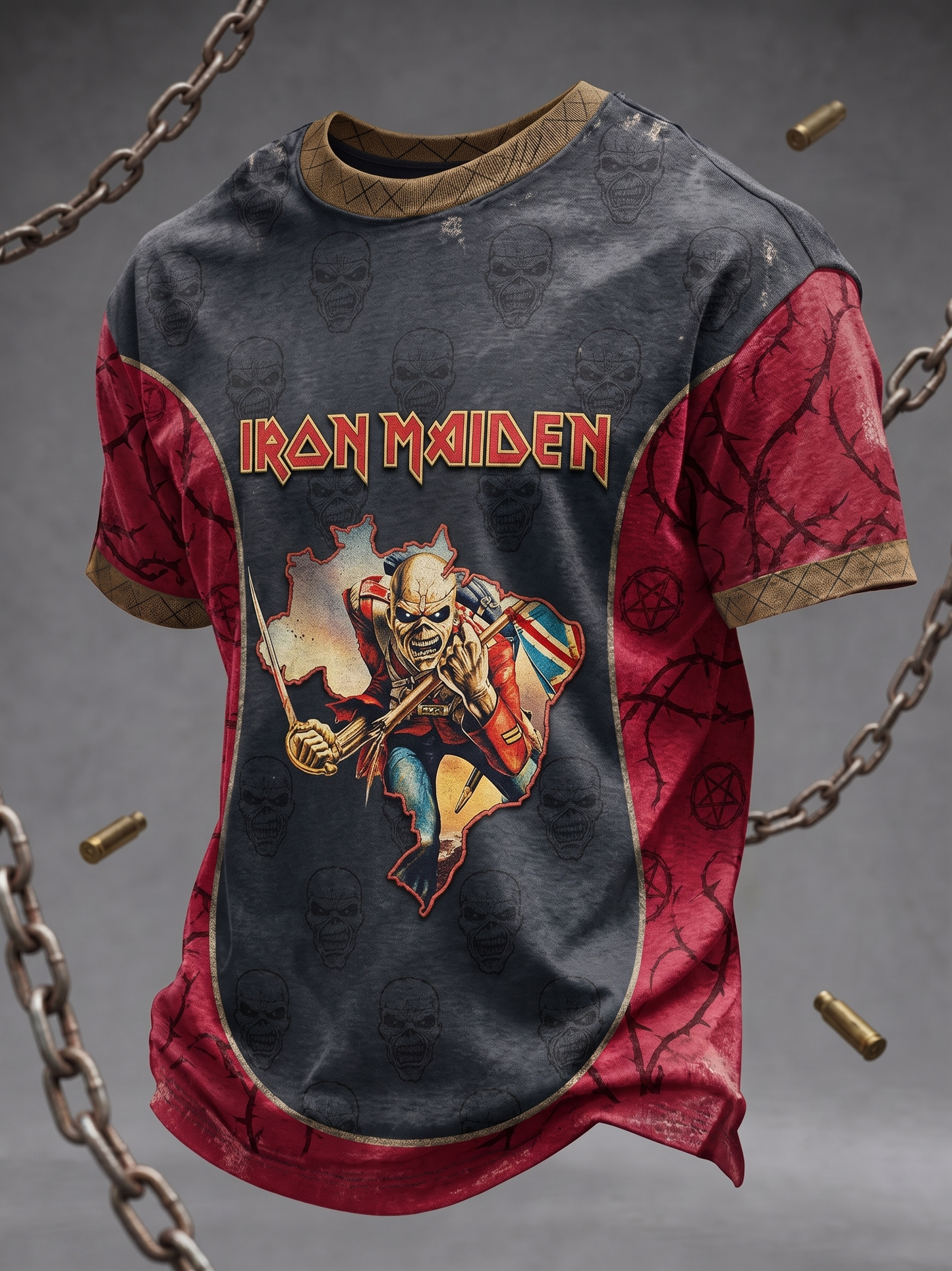 Vintage Iron Maiden Rock T-shirt