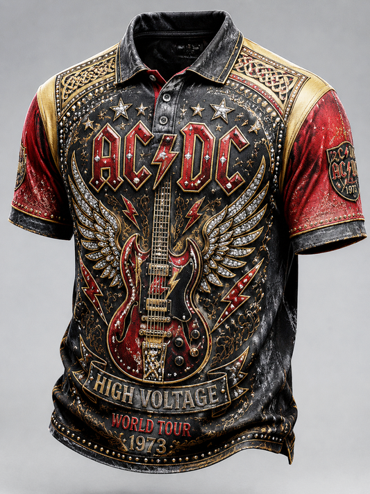 Men's AC/DC High Voltage Polo Shirt