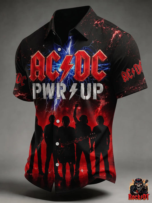 Vintage AC/DC Rock Band Fan Shirt