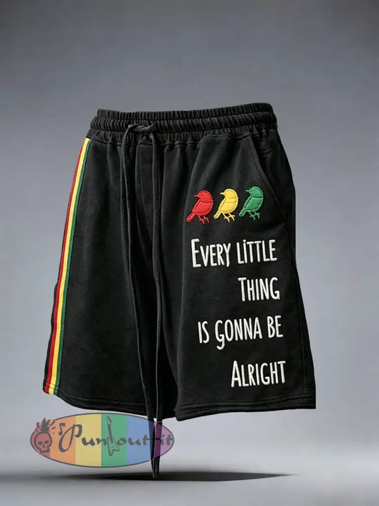 Men's Reggae Music Shorts