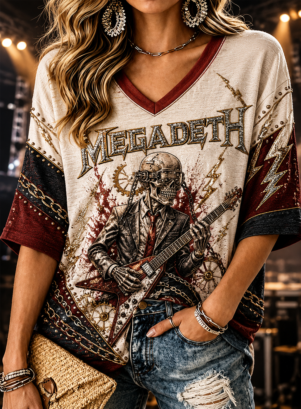 Women's Megadeth Peace Sells Graphic Tee