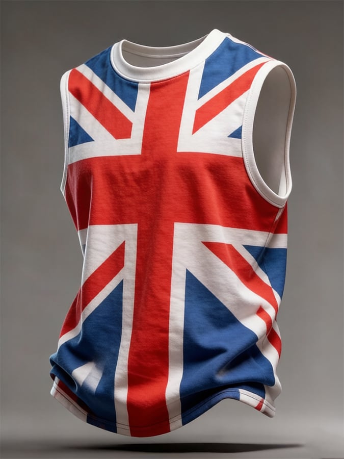 Men's Iron Maiden Tour Crewneck Printed Tank Top