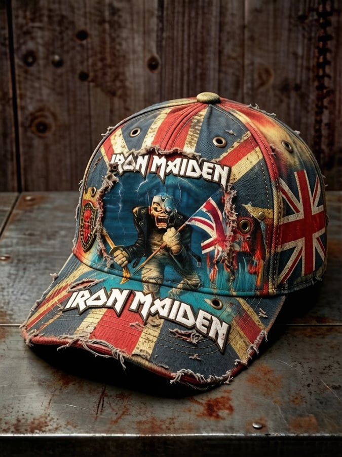Unisex England Heavy Metal Band 2026 Tour Print Baseball Cap
