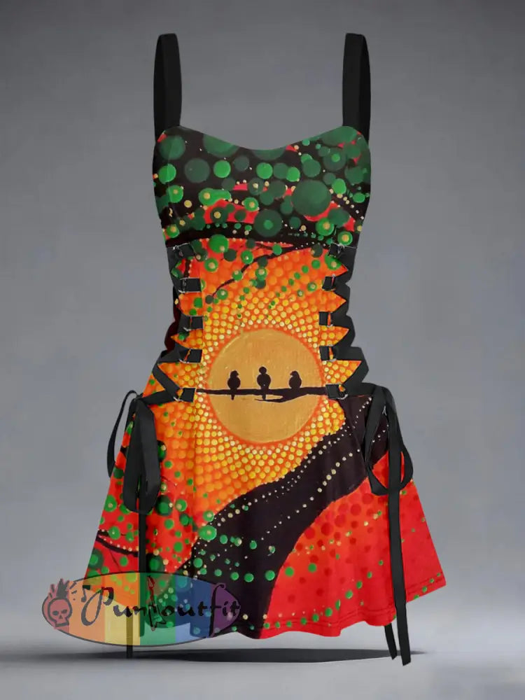 Women's Three Little Birds Reggae Dress
