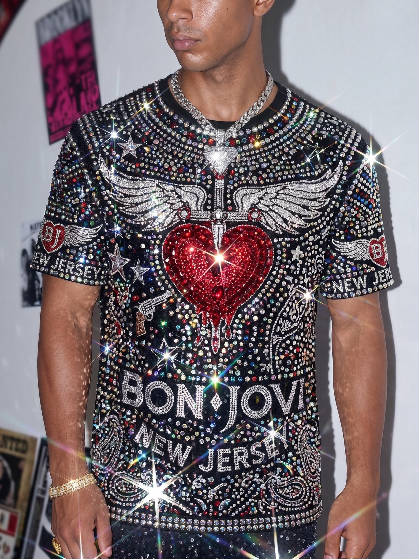 Bon Jovi Fan Retro T-Shirt