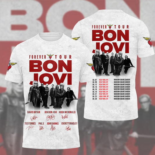 Bon Jovi Fan Retro T-Shirt