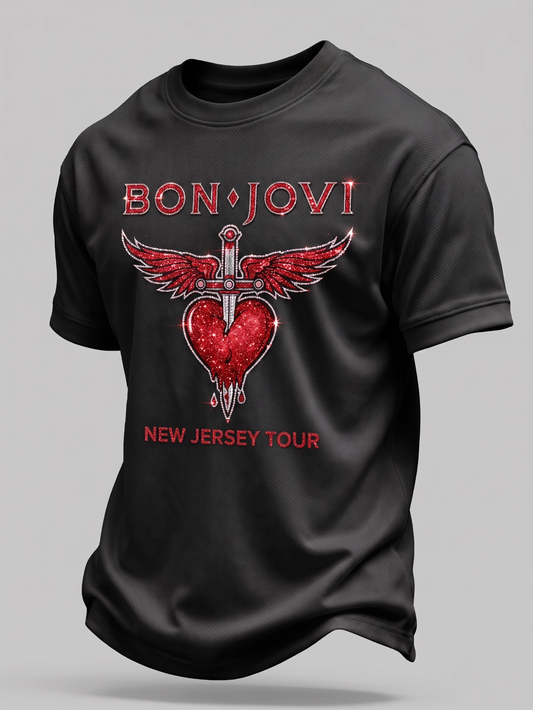 Bon Jovi Fan Retro T-Shirt