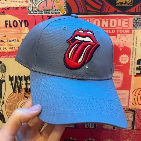 Women's Casual British Rock Band Print Baseball Cap