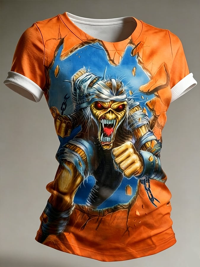 Women's Iron Maiden Tour Short-Sleeve Printed T-Shirt
