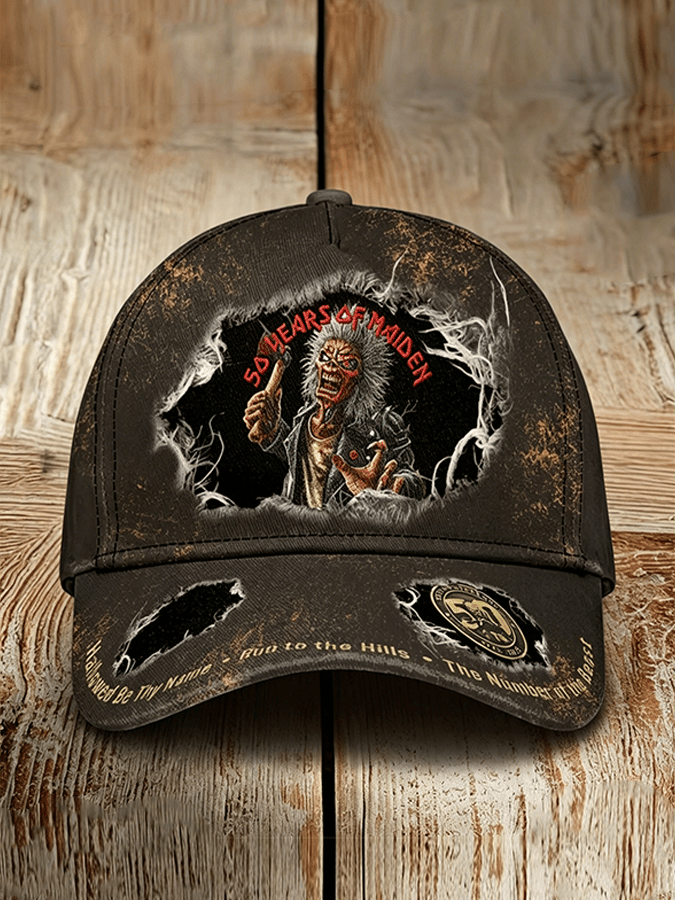 Unisex England Heavy Metal Band 2026 Tour Print Baseball Cap