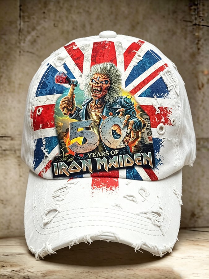 Unisex England Heavy Metal Band 2026 Tour Print Baseball Cap