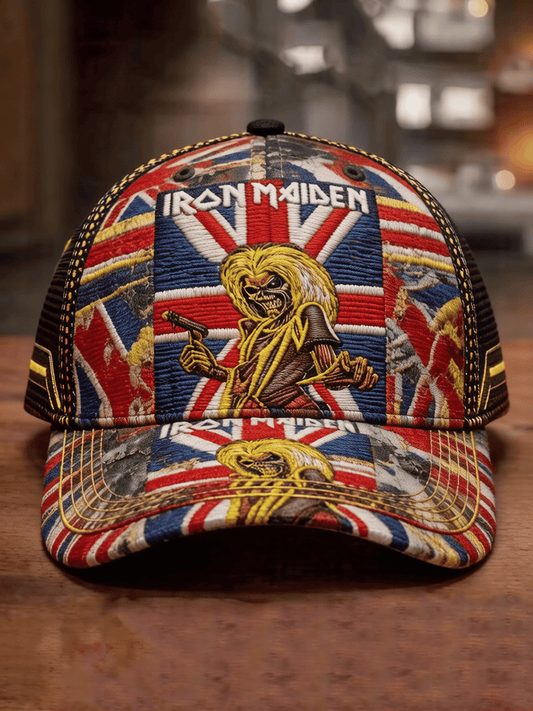 Unisex England Heavy Metal Band 2026 Tour Print Baseball Cap