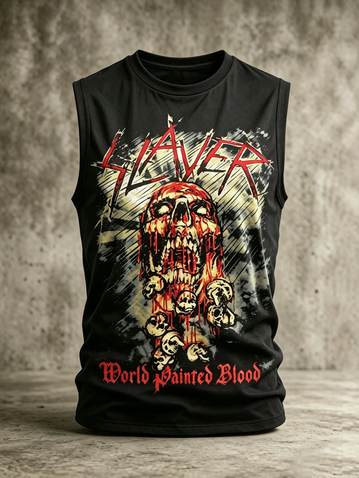 Men's Slayer Fans Print Tank Top